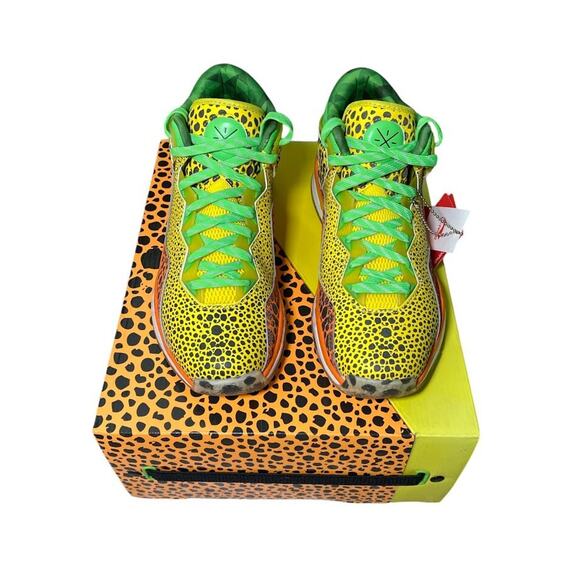 DWADE LI-NING WAY OF WADE WOW3 ABAJ013-29 Yellow Orange Green White SIZE 10.5 - Picture 2 of 11